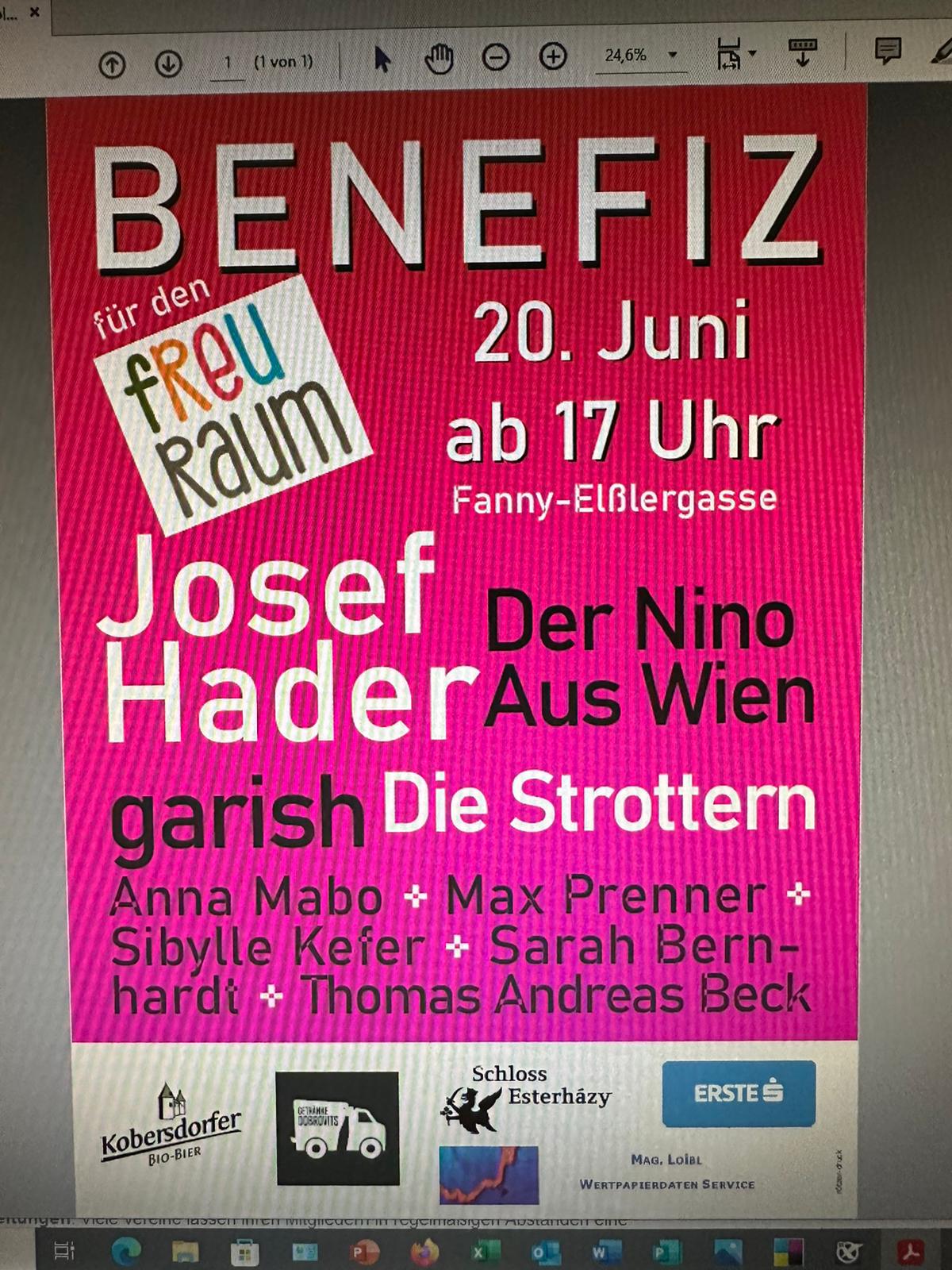 Benefiz - Fest für den FreuRaum - FreuRaum
